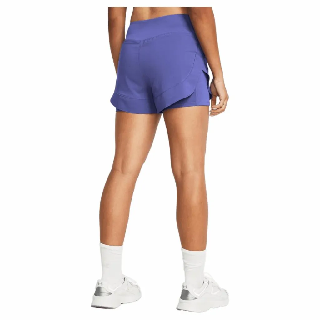 Under Armour Flex Woven 2-in-1 Short Purple Lila Discount