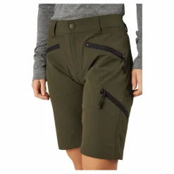 Tuxer Flexi L Shorts Dark Olive Svart New