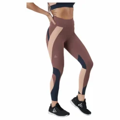 Flow Blocked Tights Purple*Craft Best
