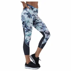 Under Armour Fly Fast Printed Crop Blue Blå Best