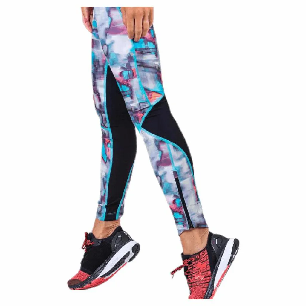 Under Armour Fly Fast Printed Tight Black Svart Clearance