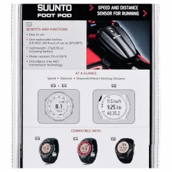 Suunto Foot Pod Black Svart Outlet