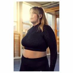 Formknit Seamless Cropped 1/4   Black-leopard Print*Puma Clearance