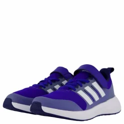 adidas FortaRun 2.0 Cloudfoam Elastic Lace Top Strap Shoes Lucid Blue / Cloud White / Blue Fusion Blå Online