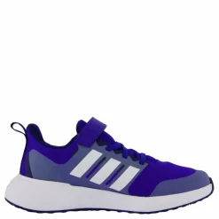 adidas FortaRun 2.0 Cloudfoam Elastic Lace Top Strap Shoes Lucid Blue / Cloud White / Blue Fusion Blå Online
