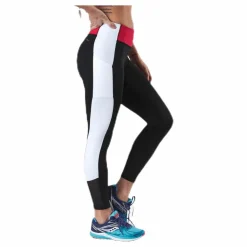 Fortify 7/8 Tight White/Black*Saucony Online