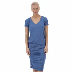 Prana Foundation Dress Blue Blå Discount