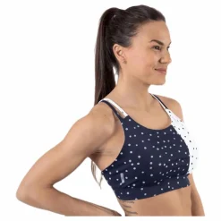 Francesca Aop Sports Bra Blue*Only Play Best