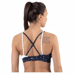 Francesca Aop Sports Bra Blue*Only Play Best