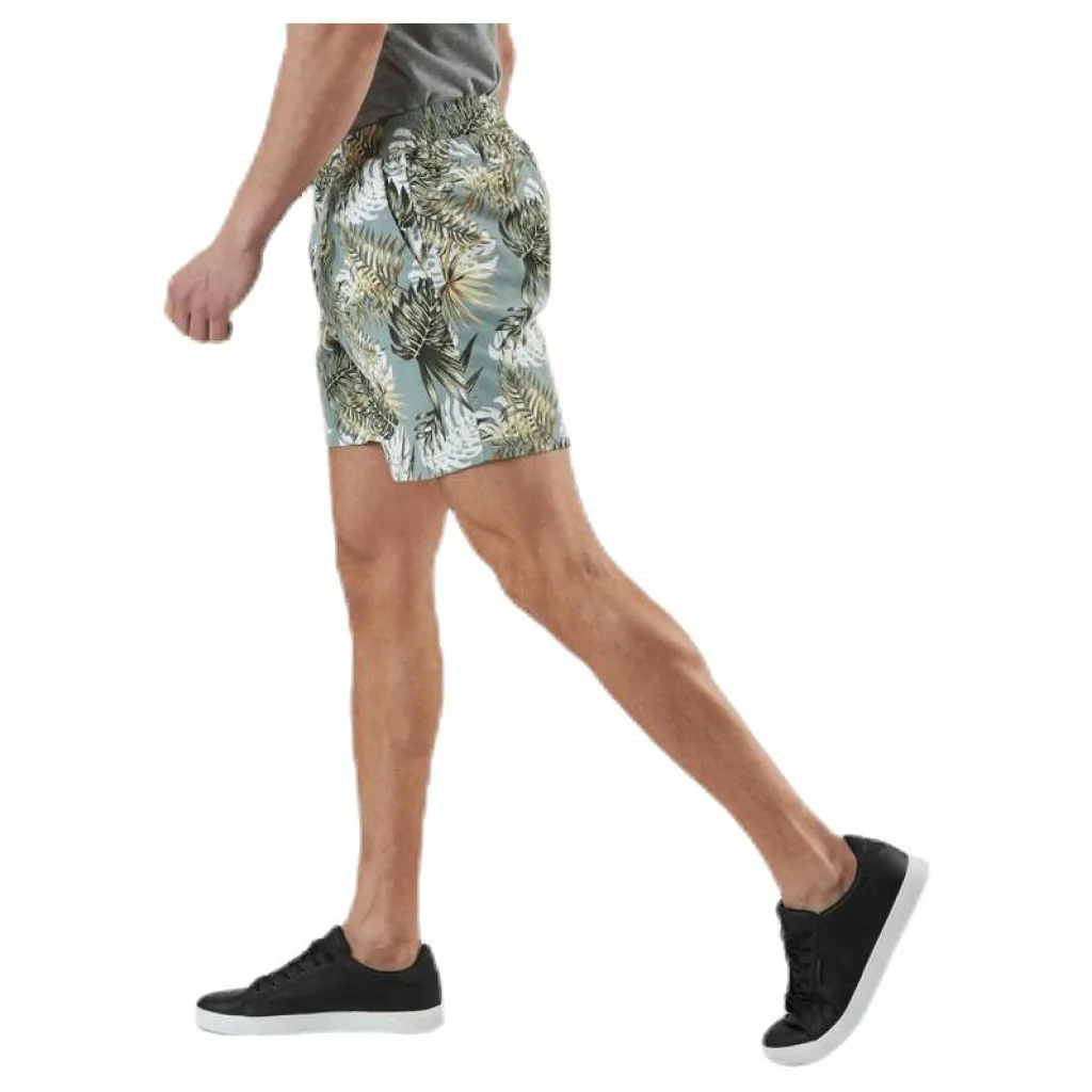 Jack & Jones Free Jogger Shorts Print Green Grön Clearance