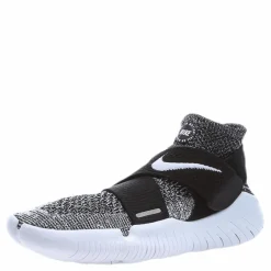 Nike Free Run Motion Flyknit 2018 White/Black Outlet