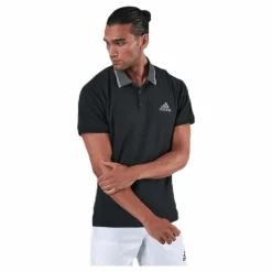 adidas Tennis Freelift Polo Aeroready Black/Grey Svart Best