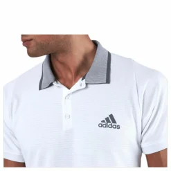 adidas Tennis Freelift Polo Aeroready White/Grey Vit Online