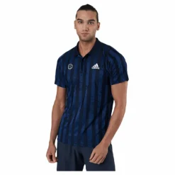 adidas Tennis Freelift Polo Engineered White/Black Blå