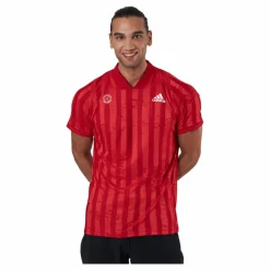 adidas Tennis Freelift Tee Engineered Aerore 000/scarlet Röd Sale