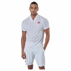 Freelift Tee Engineered White/Red*adidas Tennis Best