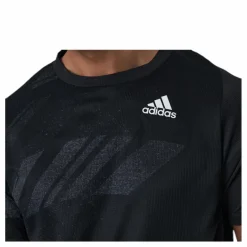 adidas Tennis Freelift Tee Heat Rdy Black Svart Hot