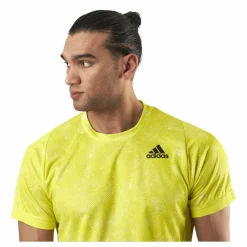 Freelift T-Shirt Primeblue Heat Yellow*adidas Tennis Outlet