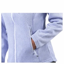 Weather Report Freida Melange Fleece Jacket Purple Lila Discount