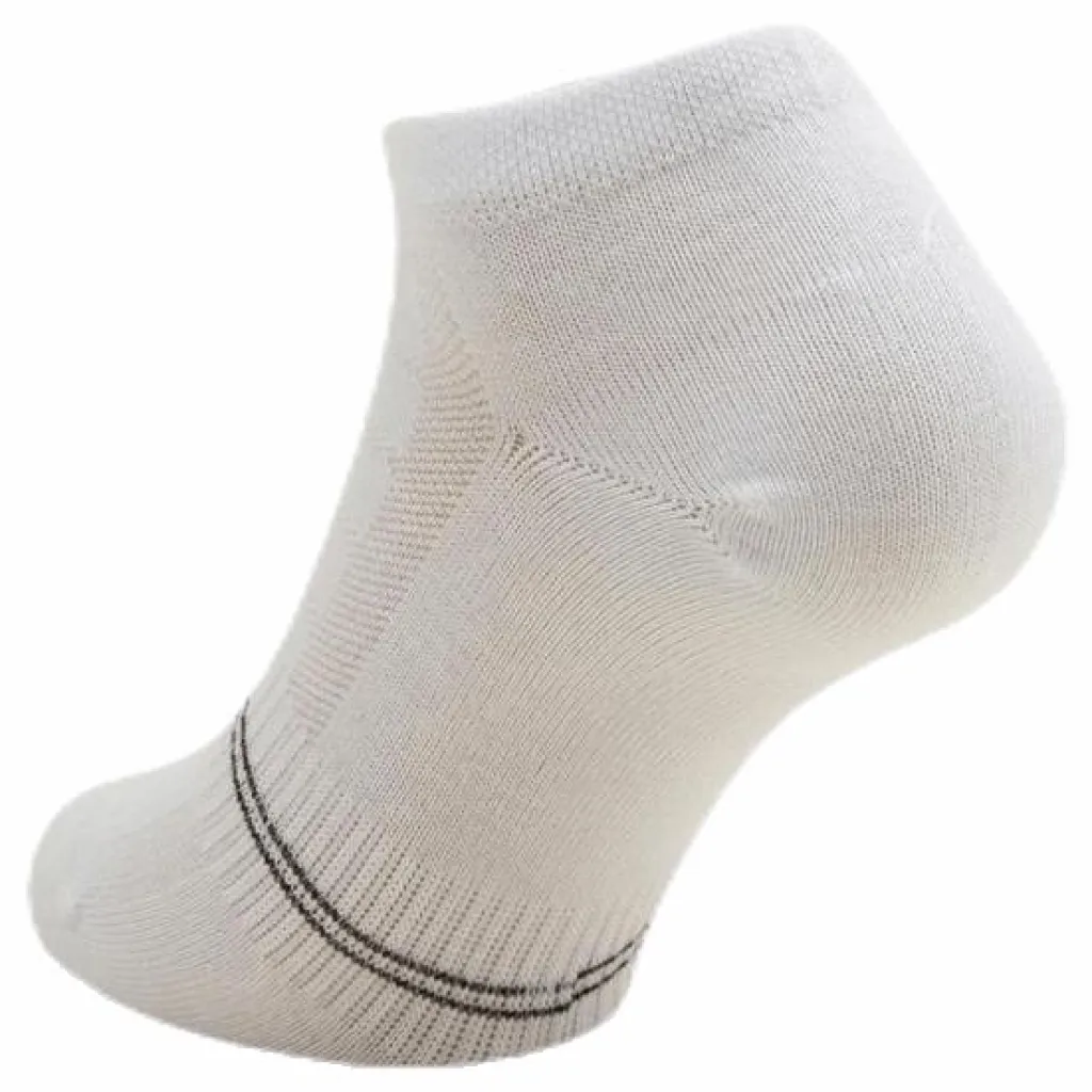 Norfolk Fresh- 3-Pack Cotton Low Cut Training Socks White Vit Hot
