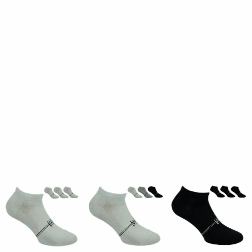 Norfolk Fresh- 3-Pack Cotton Low Cut Training Socks White Vit Hot