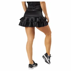 Frida Frill Skirt Black Metallic*BOW19 New