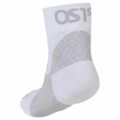 OS1st FS4 Plantar Fasciitis Socks Crew White Vit