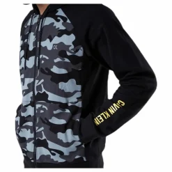 Calvin Klein Full Zip Hooded Jacket  Patterned/Black Mönstrad och Svart