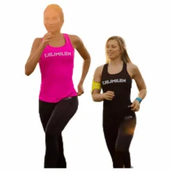 Tjejmilen Functional Tank Top Black Svart Hot
