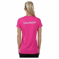 Tjejmilen Functional T-Shirt Pink Rosa Outlet