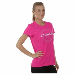 Tjejmilen Functional T-Shirt Pink Rosa Outlet
