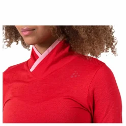 Fuseknit Comfort Wrap LS Red*Craft