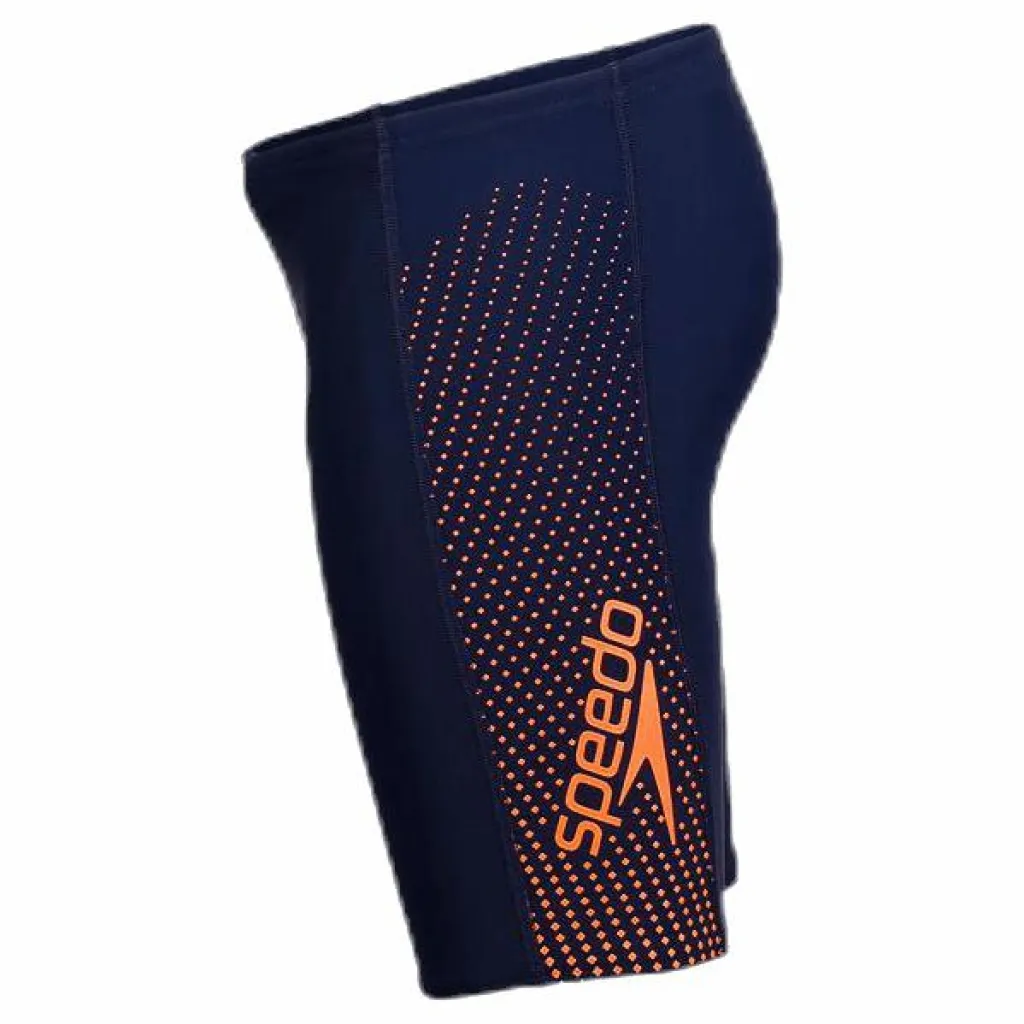 Speedo Gala Logo Panel Jammer Blue/Orange Blå och Orange New