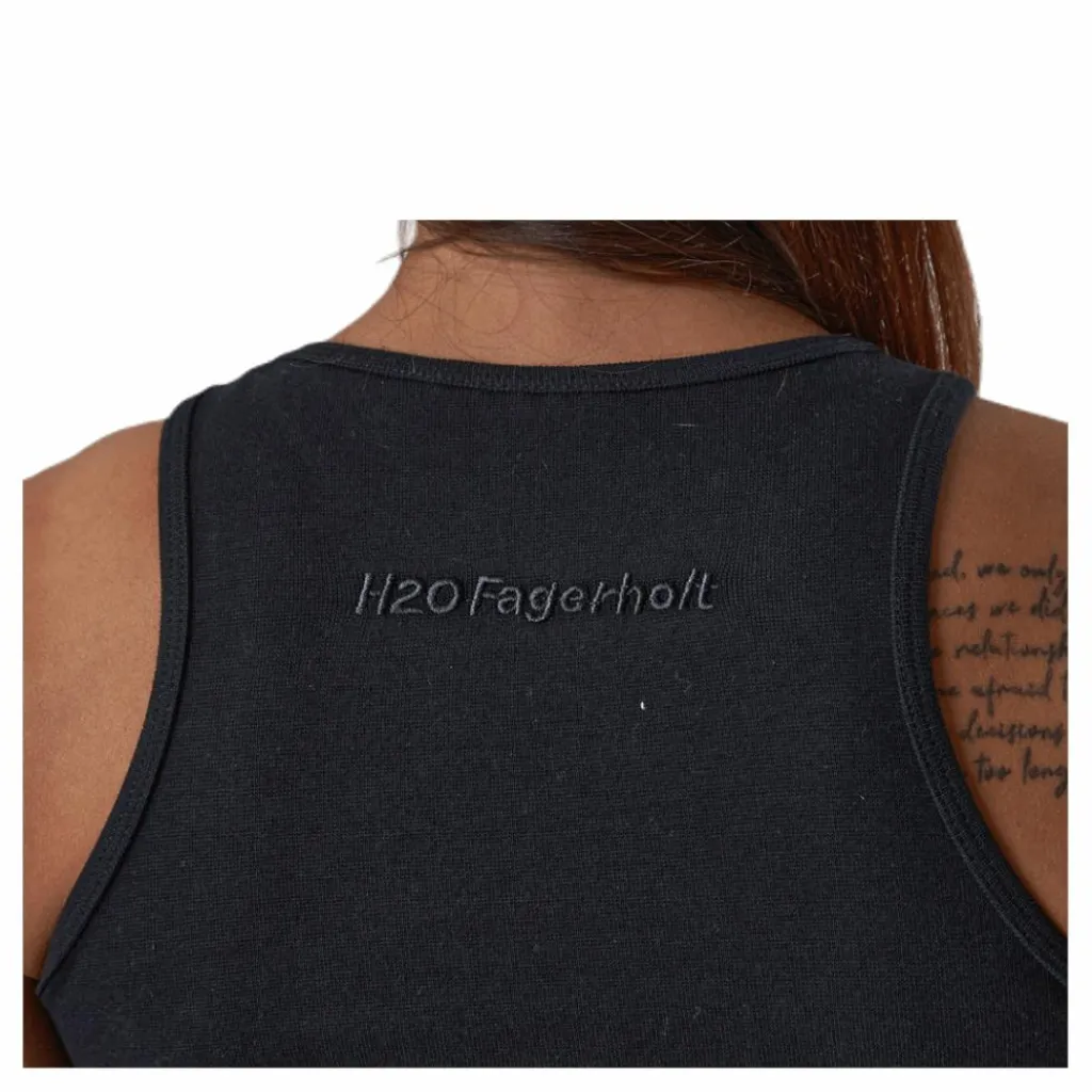 H20 fagerholt Gang Tank Top Black Svart Sale