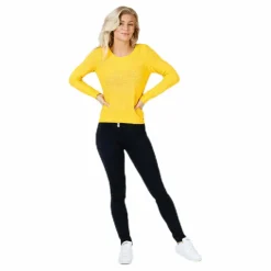 Geena Xo L/S Pullover Knt Yellow*Only Hot