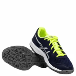 ASICS Gel-Tactic GS Blue/Silver/Yellow blå, färg: silver, färg: gul, Märke: ASICS