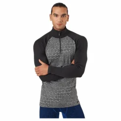 Geo Merino Wool Halfzip Dgrey*Bula Sale