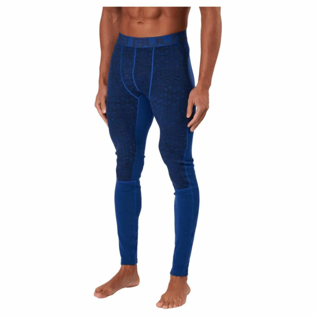 Bula Geo Merino Wool Pants Lapis Blå Sale