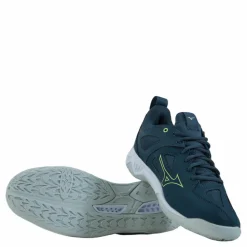 Mizuno Ghost Shadow Orion Blue/neo Lime/misty Blue Blå