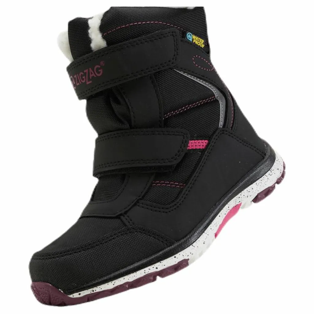 Ginden Kids Winterboot WP Black*ZigZag