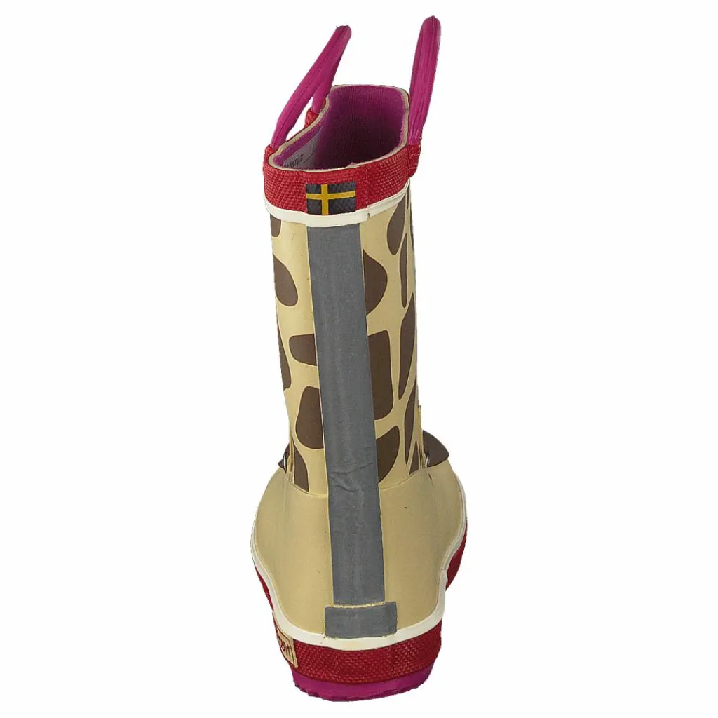 Vincent Giraffe Pink Brun och Beige Hot