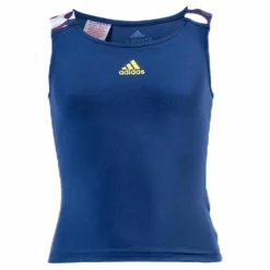 adidas Girl Keyhole Tank Blue Blå Sale