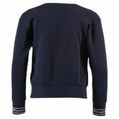 Champion Girls Crewneck Sweatshirt Blue Blå Online
