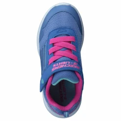 Skechers Girls Dyna-lite Blnp Blå