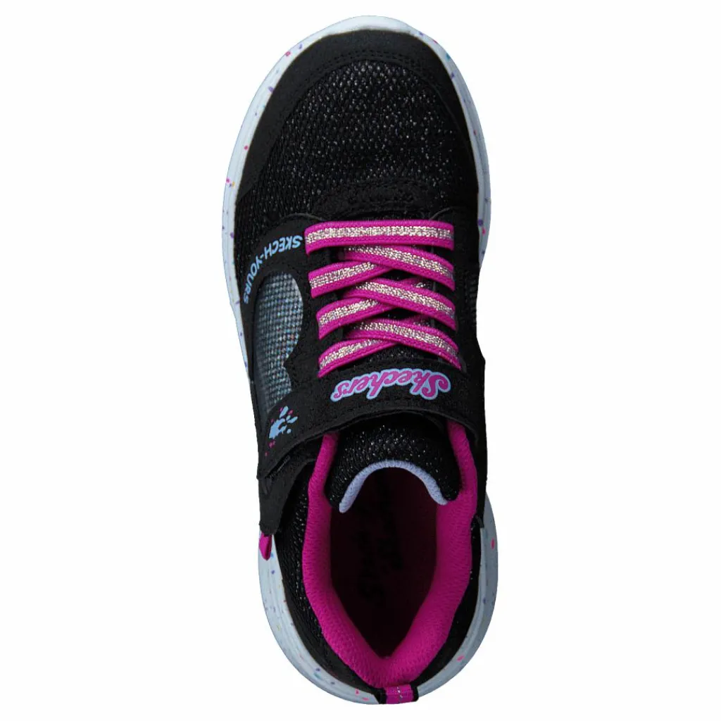Girls Go Run Fast Blk*Skechers Online