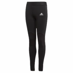 adidas Girls ID Mesh Tights Black Svart Clearance