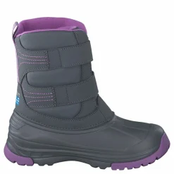 Skechers Girls Snow Slopes Rainier Days Gylv Grey Lavendel Grå