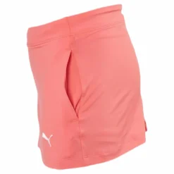 Puma Golf Girls Solid Knit Skirt Pink Rosa New