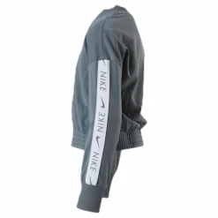 Nike Girls Track Suit Tape  White/Grey Grå