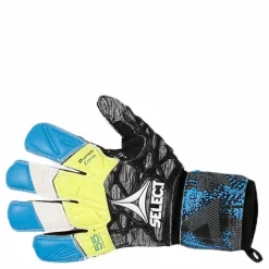 Select GK Gloves 55 Extra Force Flat Cut Blue/Grey Blå och Grå Clearance